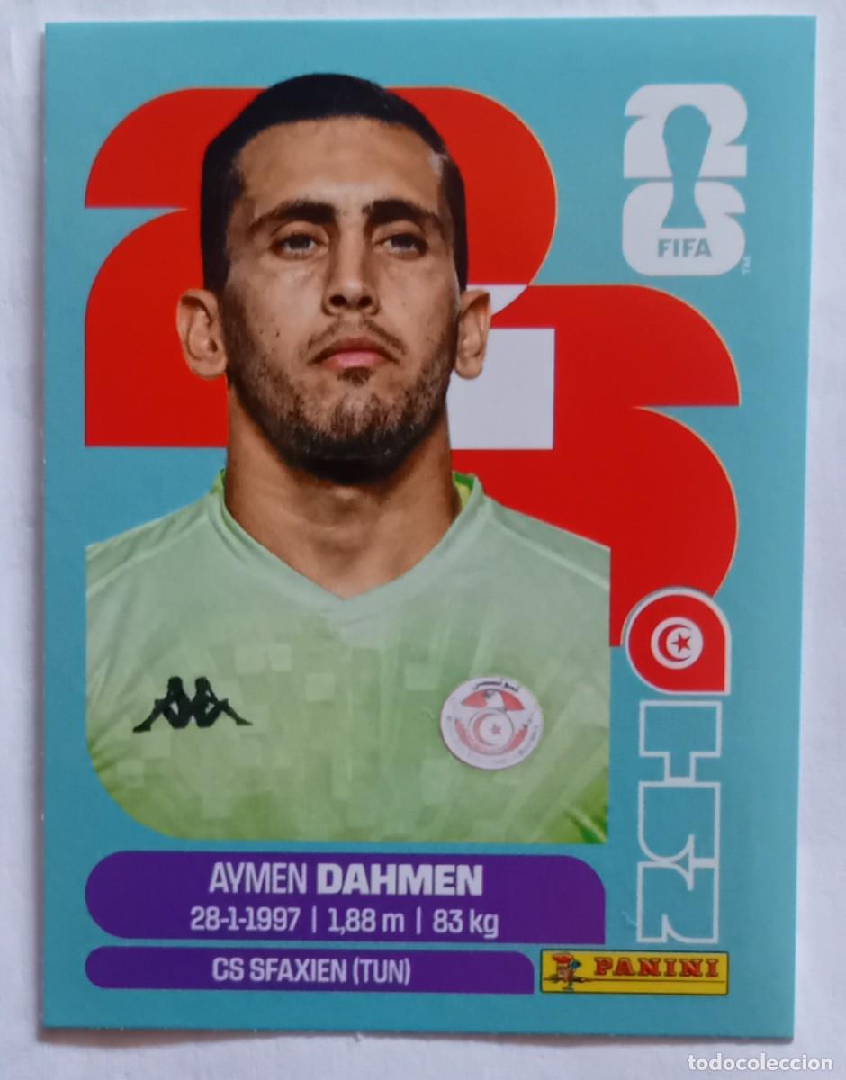 Cromos de f&uacute;tbol: Figurina Panini 2026 Cromo World Cup Usa Mundial 2026 Aymen Dahmen Tunisia n TUN 3