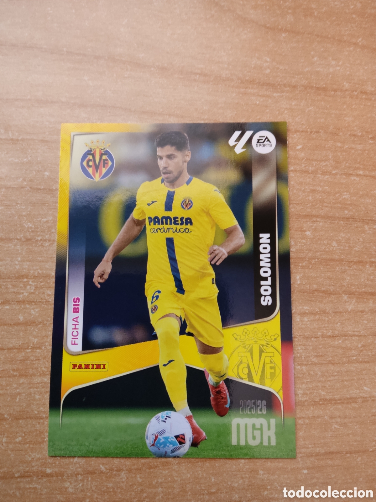 Cromos de f&uacute;tbol: 374 BIS SOLOMON VILLARREAL MEGACRACKS 2025 2026