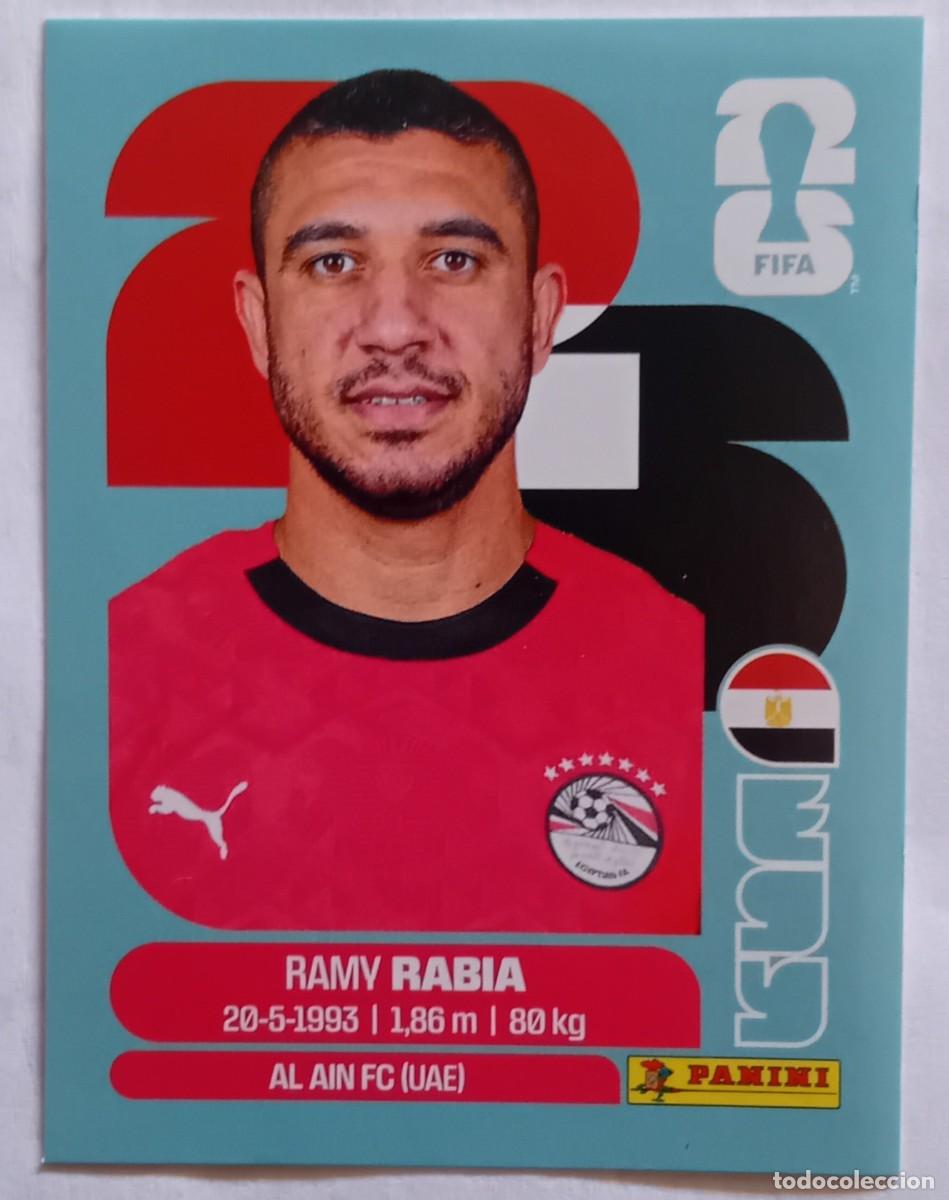 Cromos de f&uacute;tbol: Figurina Panini 2026 Cromo World Cup Usa Mundial 2026 Ramy Rabia Egypt n EGY 7