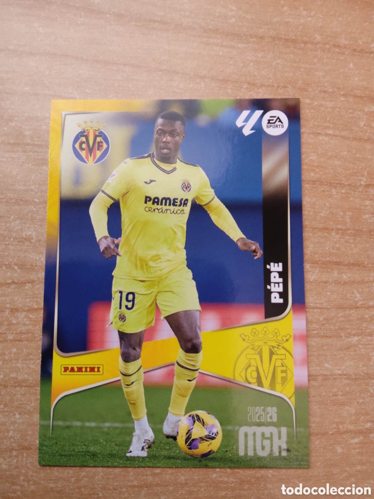 Cromos de f&uacute;tbol: 375 PEPE VILLARREAL MEGACRACKS 2025 2026
