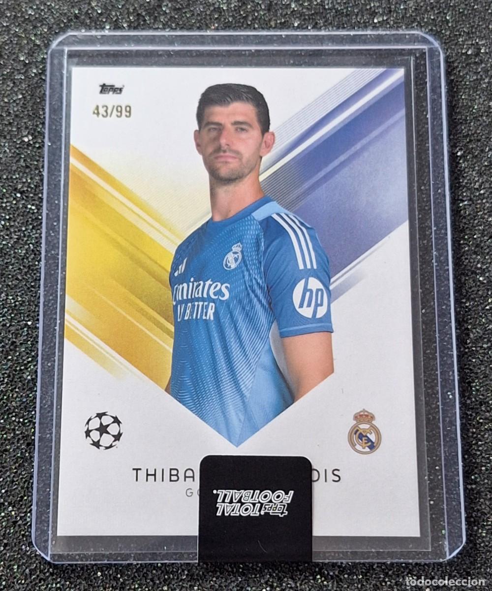 Cromos de f&uacute;tbol: Thibaut Courtois Real Madrid Topps Total Football 43/99