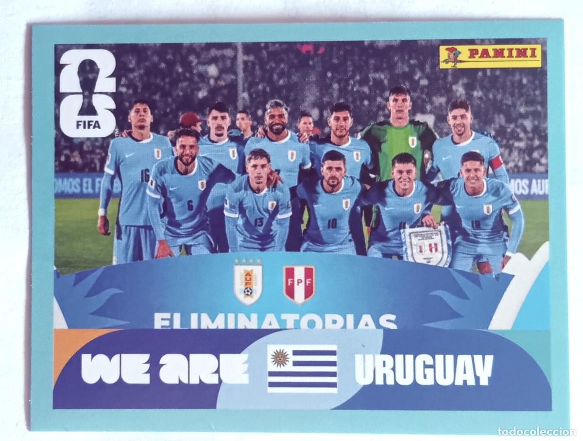 Cromos de f&uacute;tbol: Figurina Panini 2026 Cromo World Cup Usa Mundial 2026 squadra alineaci&oacute;n team Uruguay n URU 13