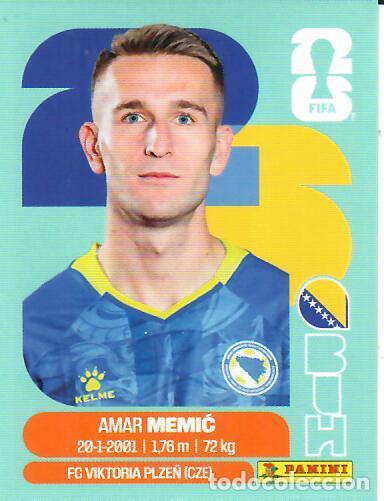 Cromos de f&uacute;tbol: CROMO PANINI MUNDIAL WORLD CUP 2026 - BIH16 BIH 16 - MEMIC - BOSNIA HERZEGOVINA