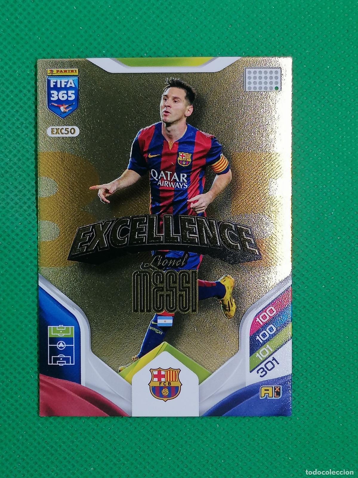 Cromos de f&uacute;tbol: EXC 50 EXC50 LIONEL MESSI BARCELONA EXCELLENCE ⚽ PANINI ADRENALYN FIFA 365 2025 2026 25 26 ⚽
