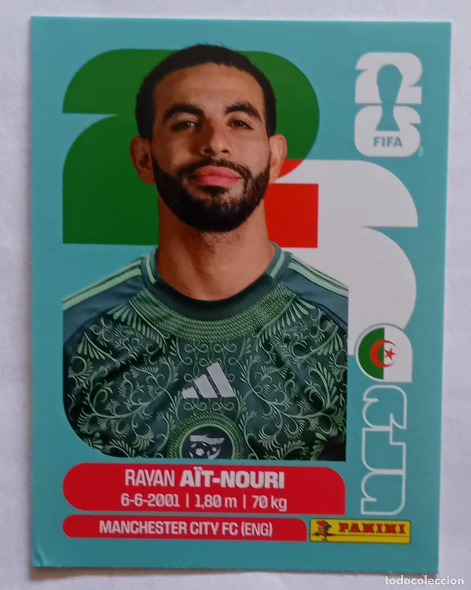 Cromos de f&uacute;tbol: Figurina Panini 2026 Cromo World Cup Usa Mundial 2026 Rayan Ait-Nouri Algeria n ALG 5