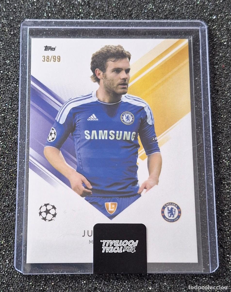 Cromos de f&uacute;tbol: Juan Mata Chelsea Topps Total Football 38/99