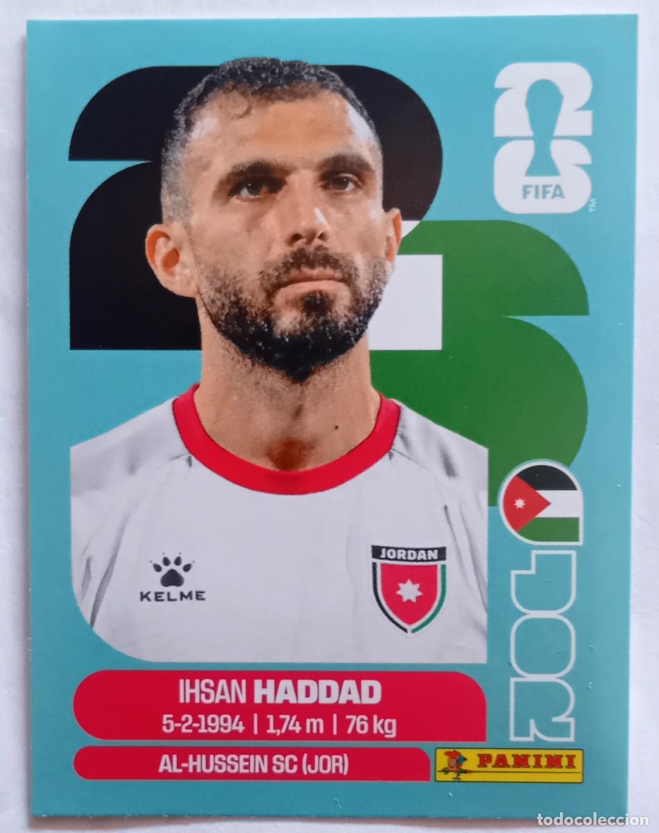 Cromos de f&uacute;tbol: Figurina Panini 2026 Cromo World Cup Usa Mundial 2026 Ihsan Haddad Jordan n JOR 3
