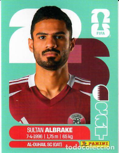 Cromos de f&uacute;tbol: CROMO PANINI MUNDIAL WORLD CUP 2026 - QAT3 QAT 3 - ALBRAKE - QATAR