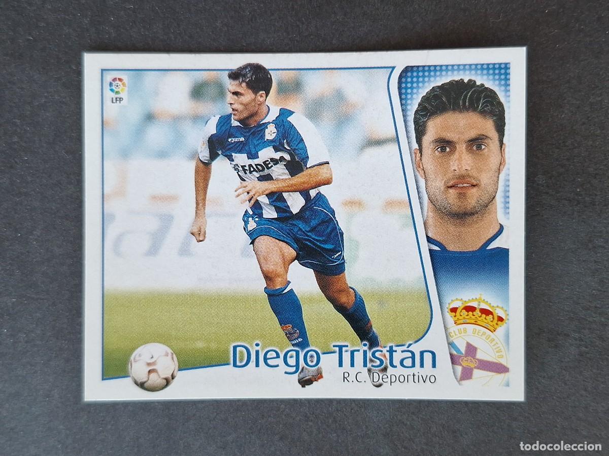 Cromos de f&uacute;tbol: L5 DIEGO TRISTAN DEPORTIVO DE LA CORU&Ntilde;A LIGA ESTE 2004 2005 04 05 NUNCA PEGADO SIN PEGAR