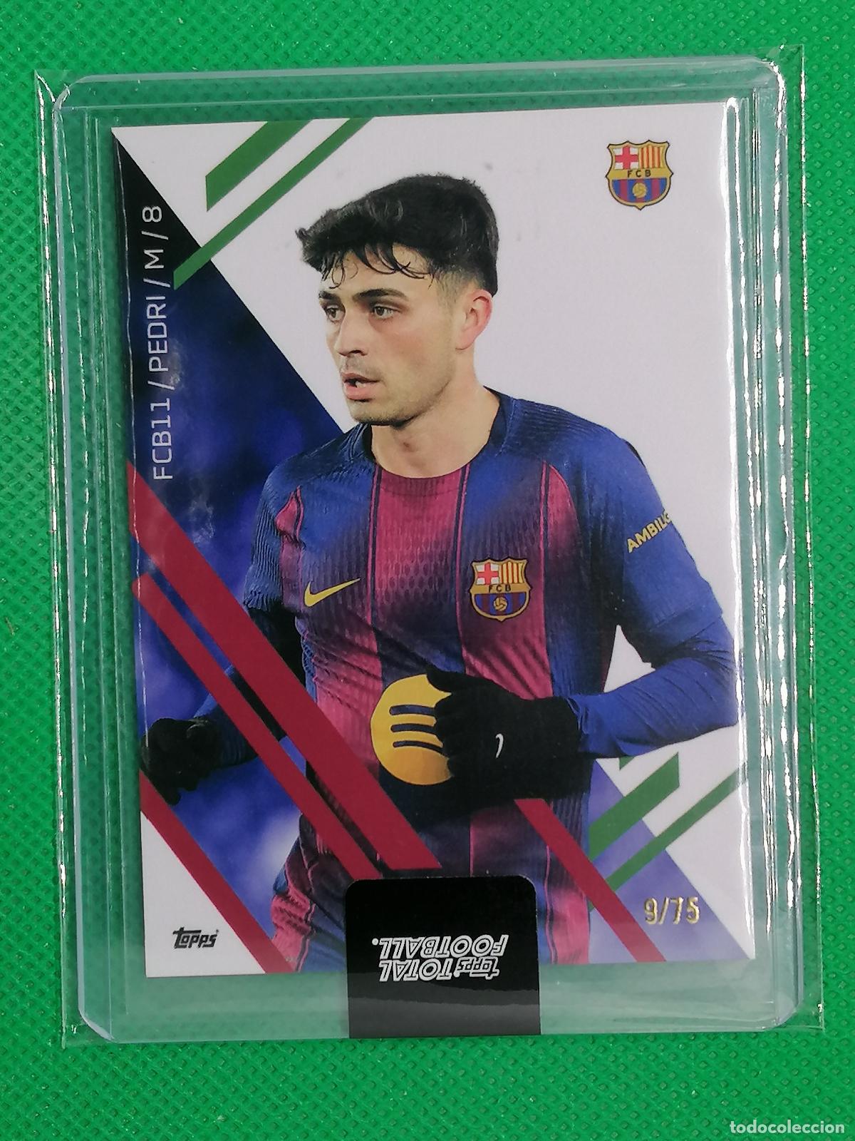 Cromos de f&uacute;tbol: PEDRI BARCELONA CARD /75 ⚽ TTF TOPPS TOTAL FOOTBALL 25 26 2025 2026 ⚽