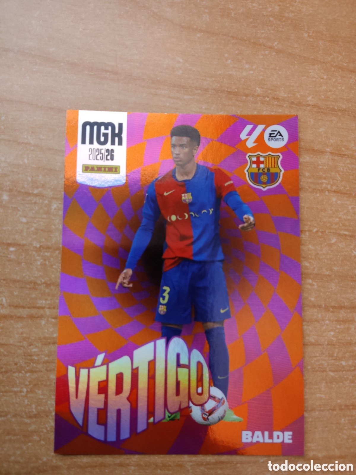 Cromos de f&uacute;tbol: 380 BALDE VERTIGO BARCELONA MEGACRACKS 2025 2026