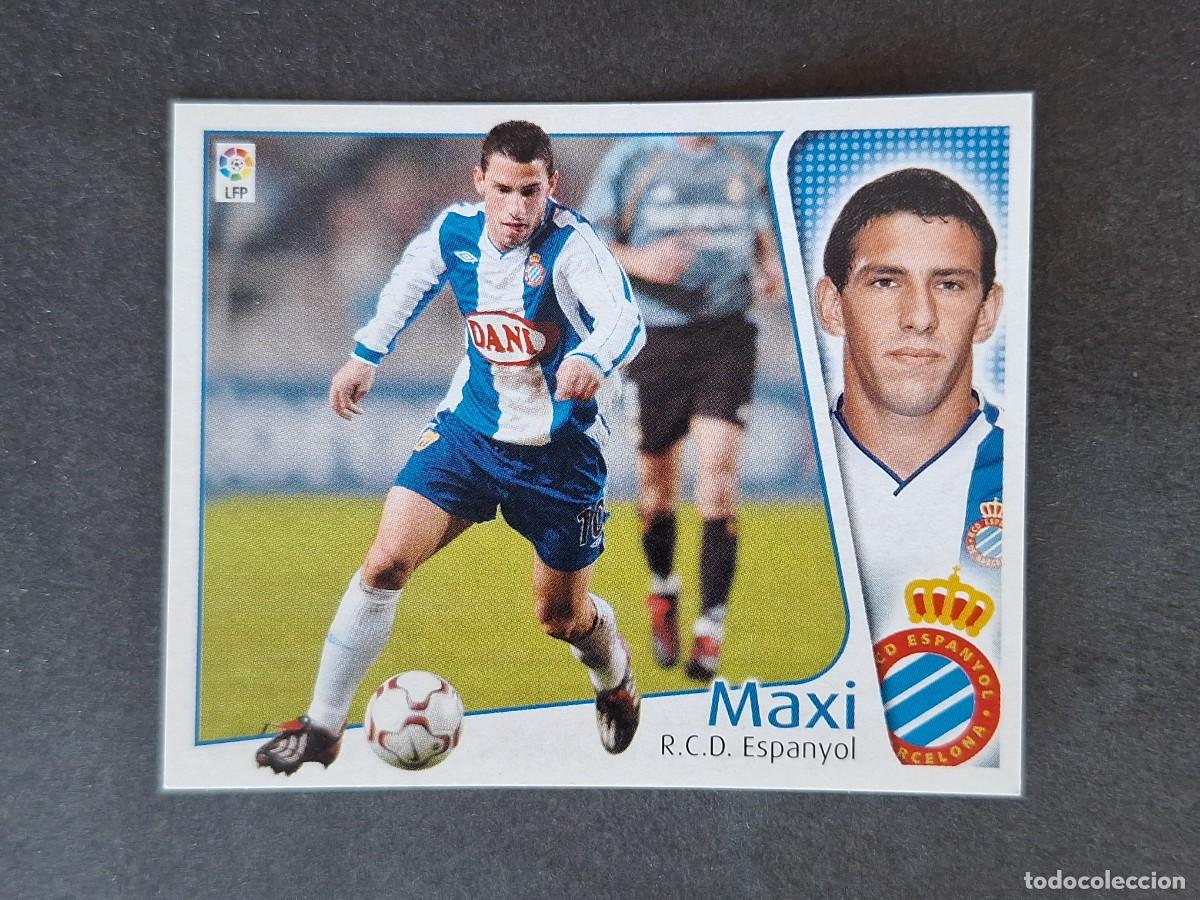 Cromos de f&uacute;tbol: L5 MAXI R. C. D. ESPA&Ntilde;OL LIGA ESTE 2004 2005 04 05 NUNCA PEGADO SIN PEGAR