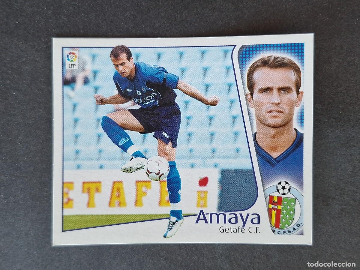 Figurine di Calcio: L5 AMAYA GETAFE C. F. LIGA ESTE 2004 2005 04 05 NUNCA PEGADO SIN PEGAR