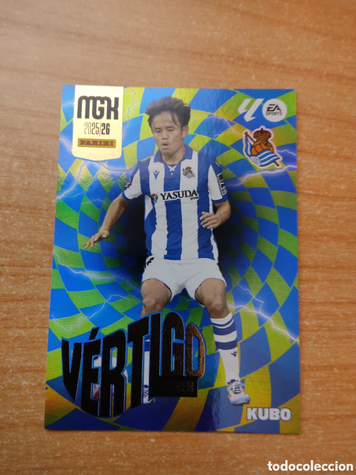 Figurine di Calcio: 384 KUBO VERTIGO POWER REAL SOCIEDAD MEGACRACKS 2025 2026