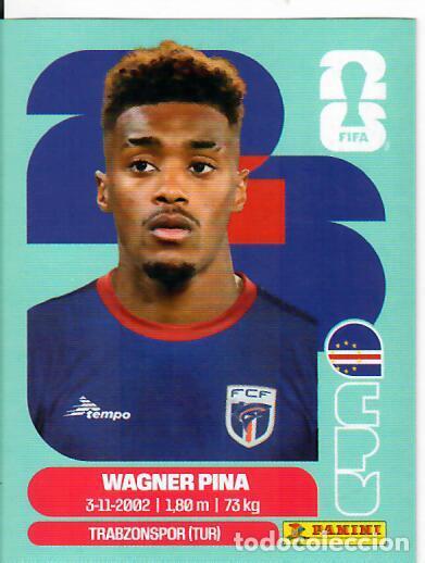 Figurine di Calcio: CROMO PANINI MUNDIAL WORLD CUP 2026 - CPV7 CPV 7 - WAGNER PINA - CABO VERDE