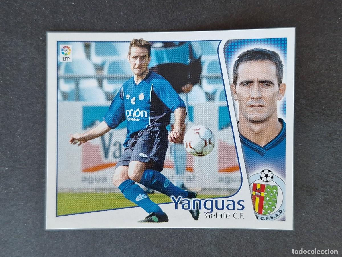 Figurine di Calcio: L5 YANGUAS GETAFE C. F. LIGA ESTE 2004 2005 04 05 NUNCA PEGADO SIN PEGAR