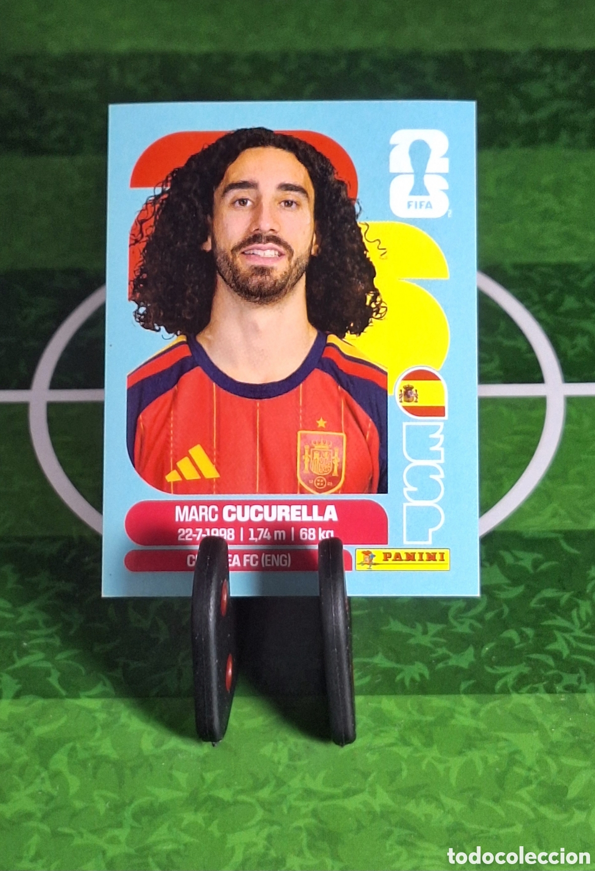 Football Stickers: MARC CUCURELLA #ESP 8 MUNDIAL 2026