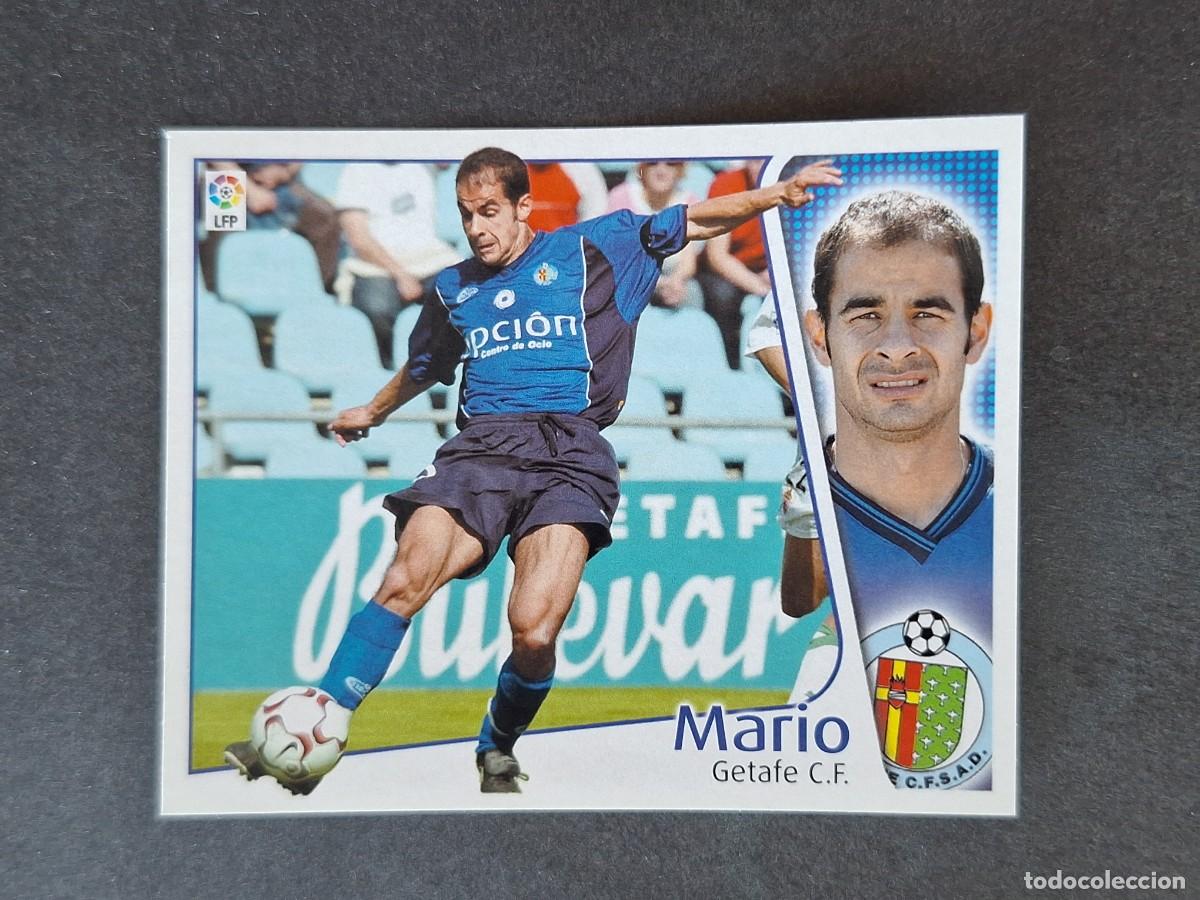 Football Stickers: L5 MARIO GETAFE C. F. LIGA ESTE 2004 2005 04 05 NUNCA PEGADO SIN PEGAR