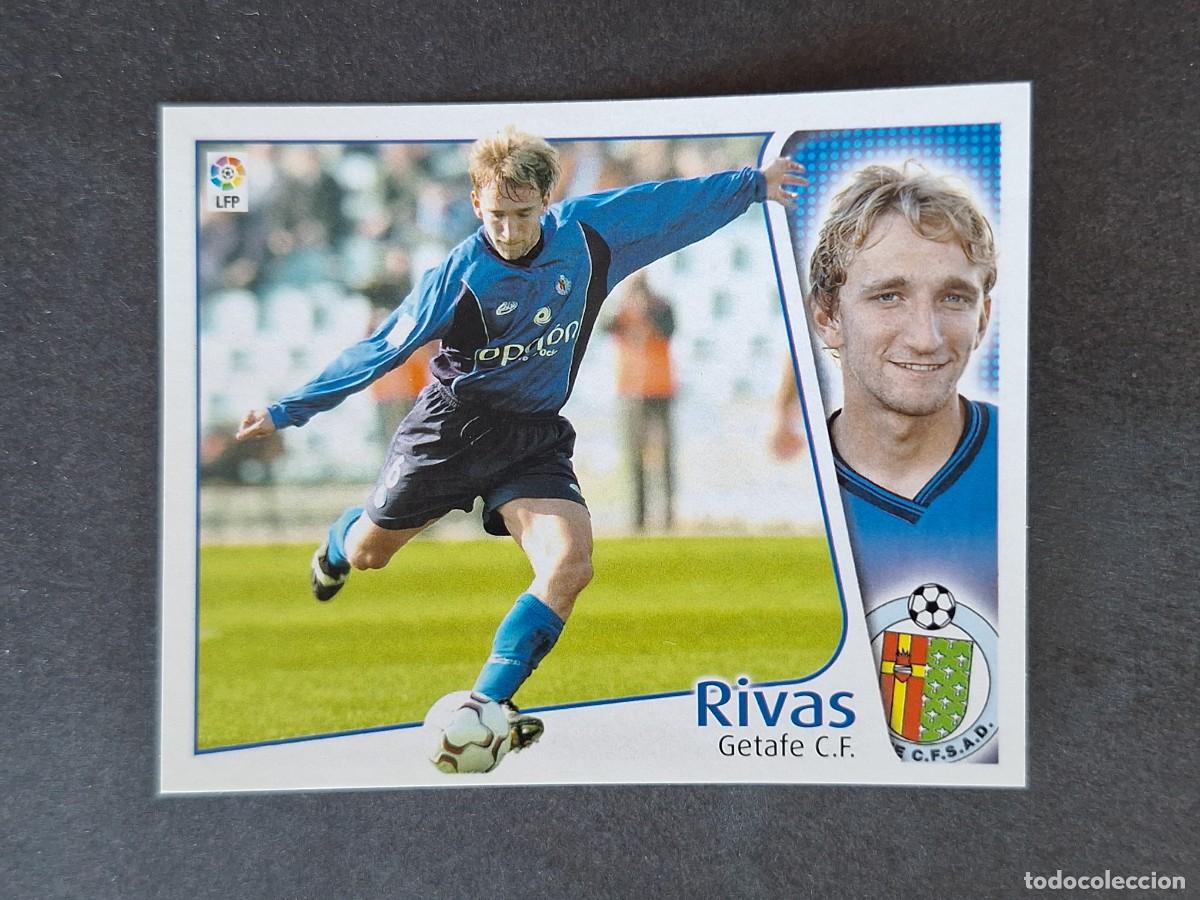 Football Stickers: L5 RIVAS GETAFE C. F. LIGA ESTE 2004 2005 04 05 NUNCA PEGADO SIN PEGAR