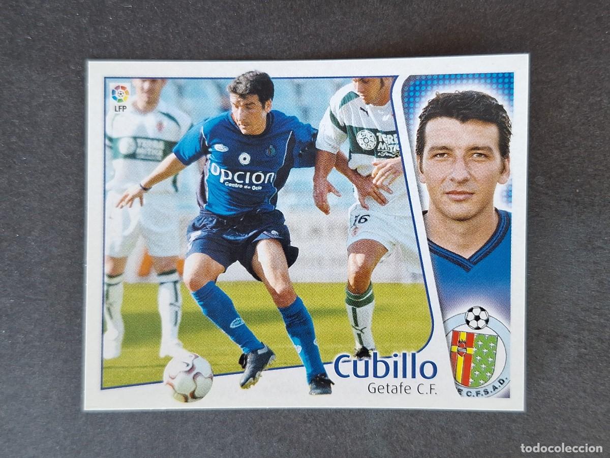 Figurine di Calcio: L5 CUBILLO GETAFE C. F. LIGA ESTE 2004 2005 04 05 NUNCA PEGADO SIN PEGAR