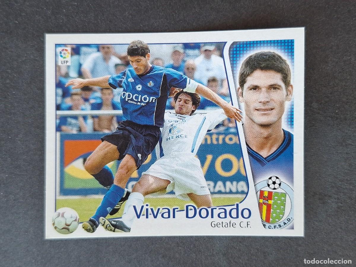 Figurine di Calcio: L5 VIVAR DORADO GETAFE C. F. LIGA ESTE 2004 2005 04 05 NUNCA PEGADO SIN PEGAR