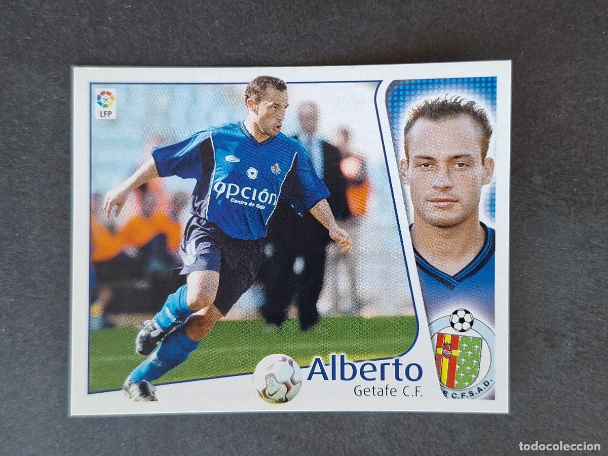 Figurine di Calcio: L5 ALBERTO GETAFE C. F. LIGA ESTE 2004 2005 04 05 NUNCA PEGADO SIN PEGAR