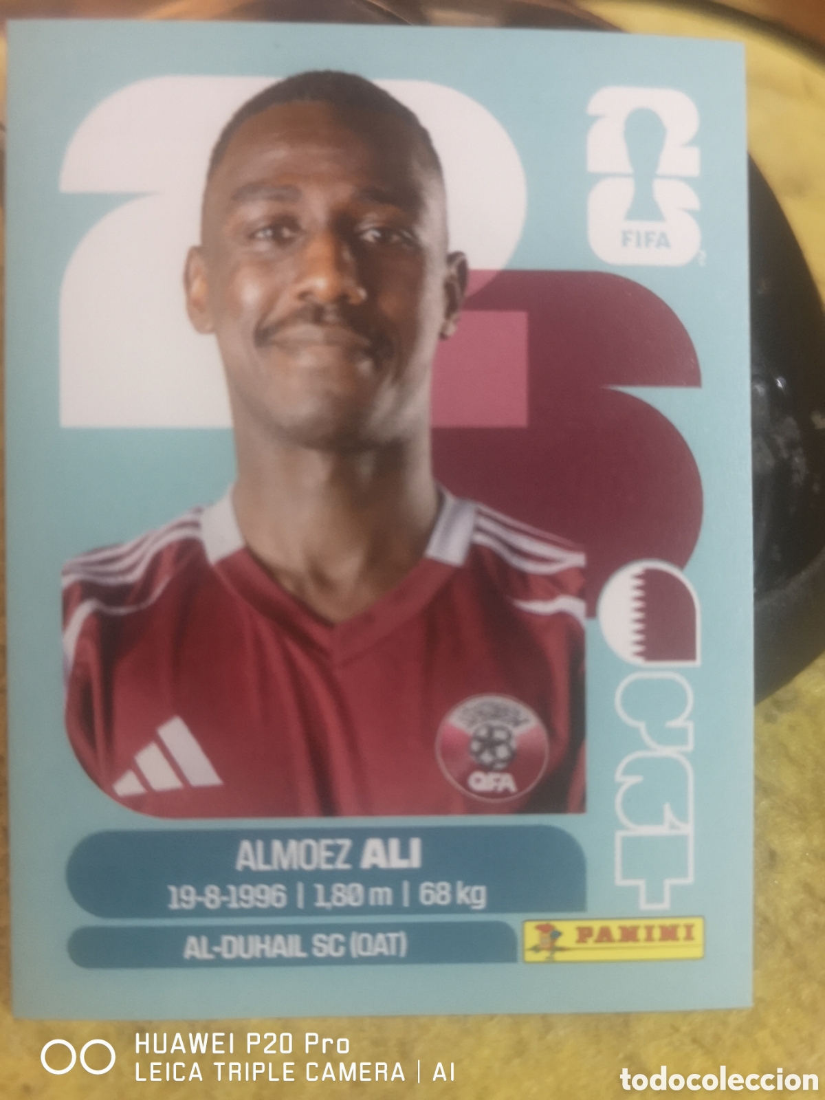 Figurine di Calcio: FIFA WORLD CUP MUNDIAL 2026 ALMOEZ ALI - QAT 20