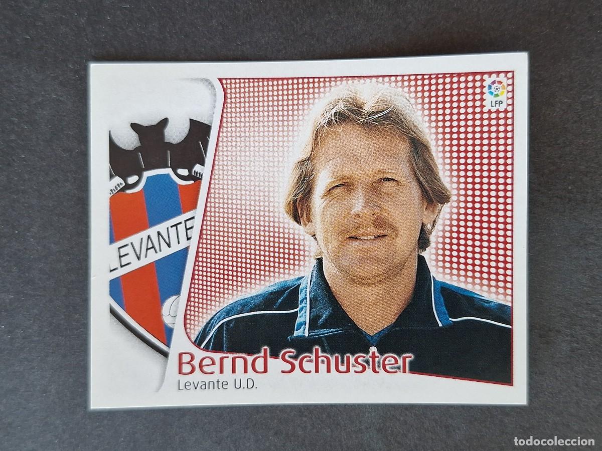 Cromos de f&uacute;tbol: L5 BERND SCHUSTER ENTRENADOR LEVANTE U. D. LIGA ESTE 2004 2005 04 05 NUNCA PEGADO SIN PEGAR