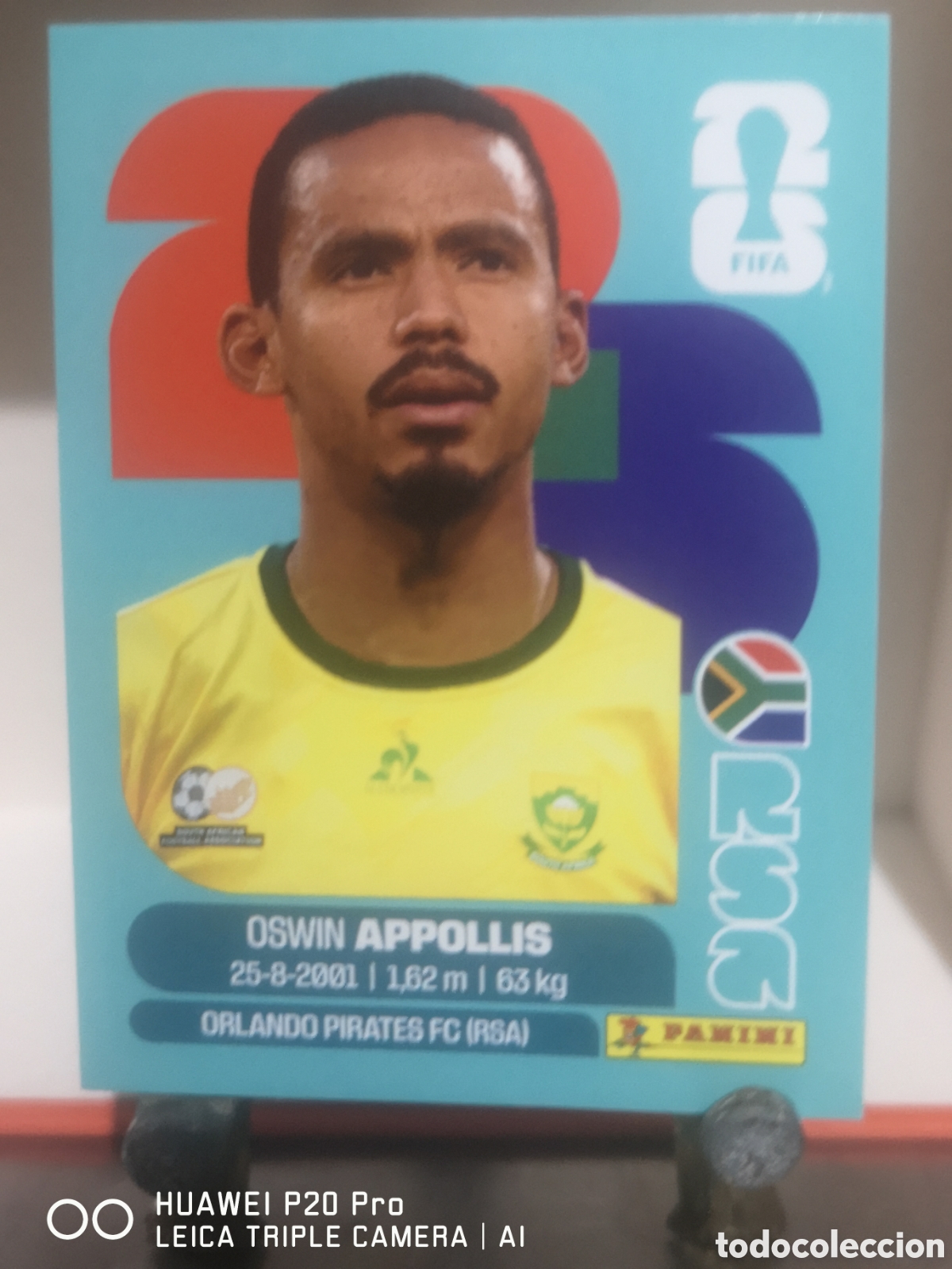 Cromos de f&uacute;tbol: FIFA WORLD CUP MUNDIAL 2026 APPOLLIS - RSA 20