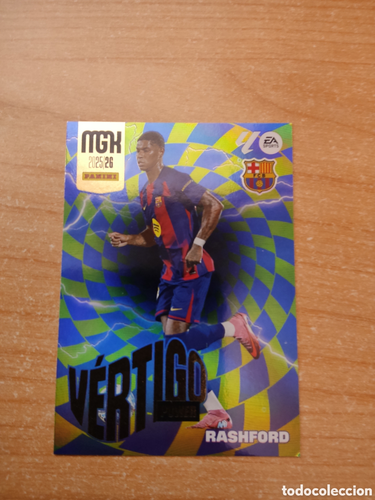 Football Stickers: 509 RASHFORD VERTIGO POWER BARCELONA MEGACRACKS 2025 2026