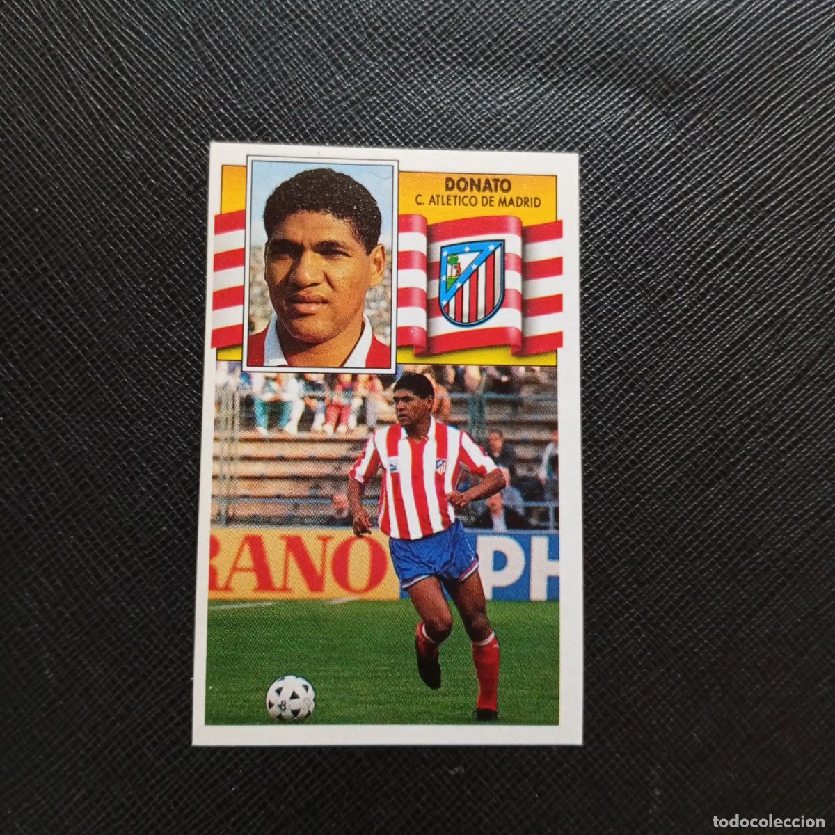 Cromos de f&uacute;tbol: DONATO AT MADRID ESTE 1990 1991 CROMO FUTBOL LIGA 90 91 - SIN PEGAR - A37 PG451