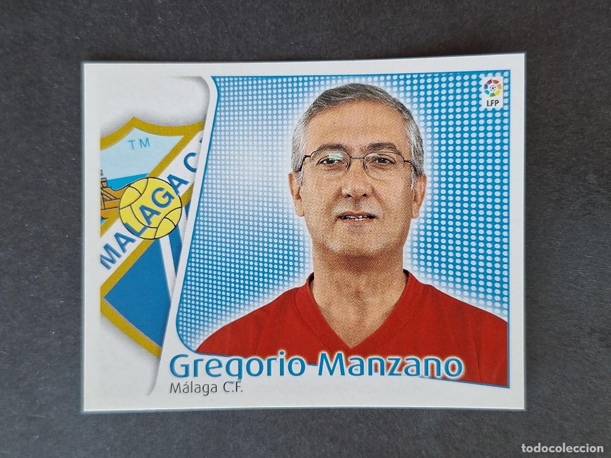 Cromos de f&uacute;tbol: L5 GREGORIO MANZANO ENTRENADOR MALAGA C. F. LIGA ESTE 2004 2005 04 05 NUNCA PEGADO SIN PEGAR