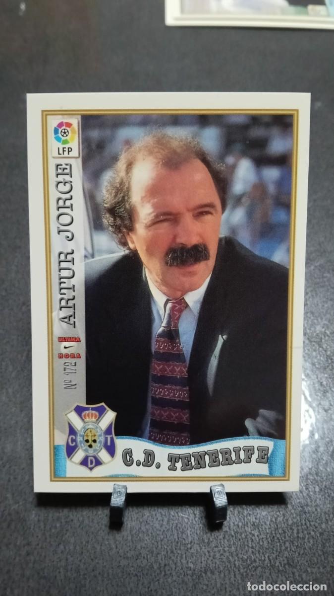Cromos de f&uacute;tbol: Mundicromo 97 98 1997 1998 Tenerife 172 Artur Jorge Ultima Hora