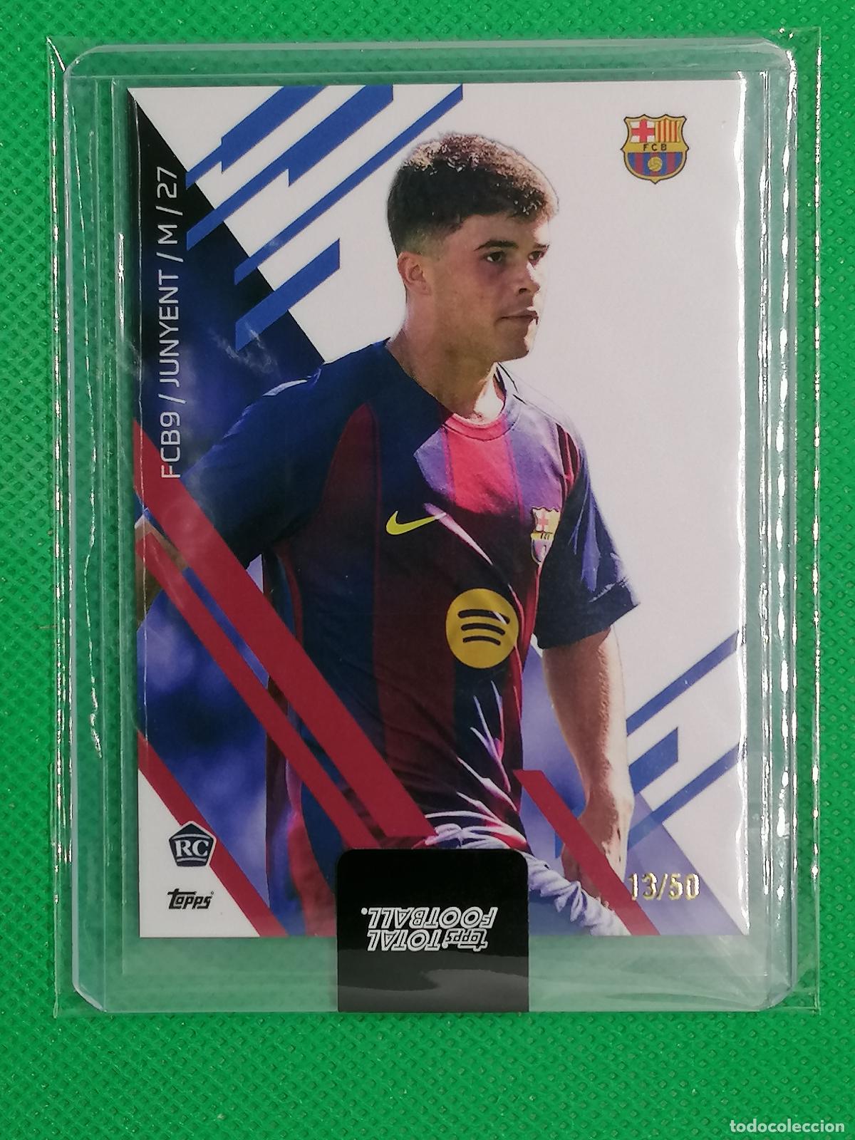 Cromos de f&uacute;tbol: QUIM JUNYENT BARCELONA /50 ⚽ TTF TOPPS TOTAL FOOTBALL 25 26 2025 2026 ⚽