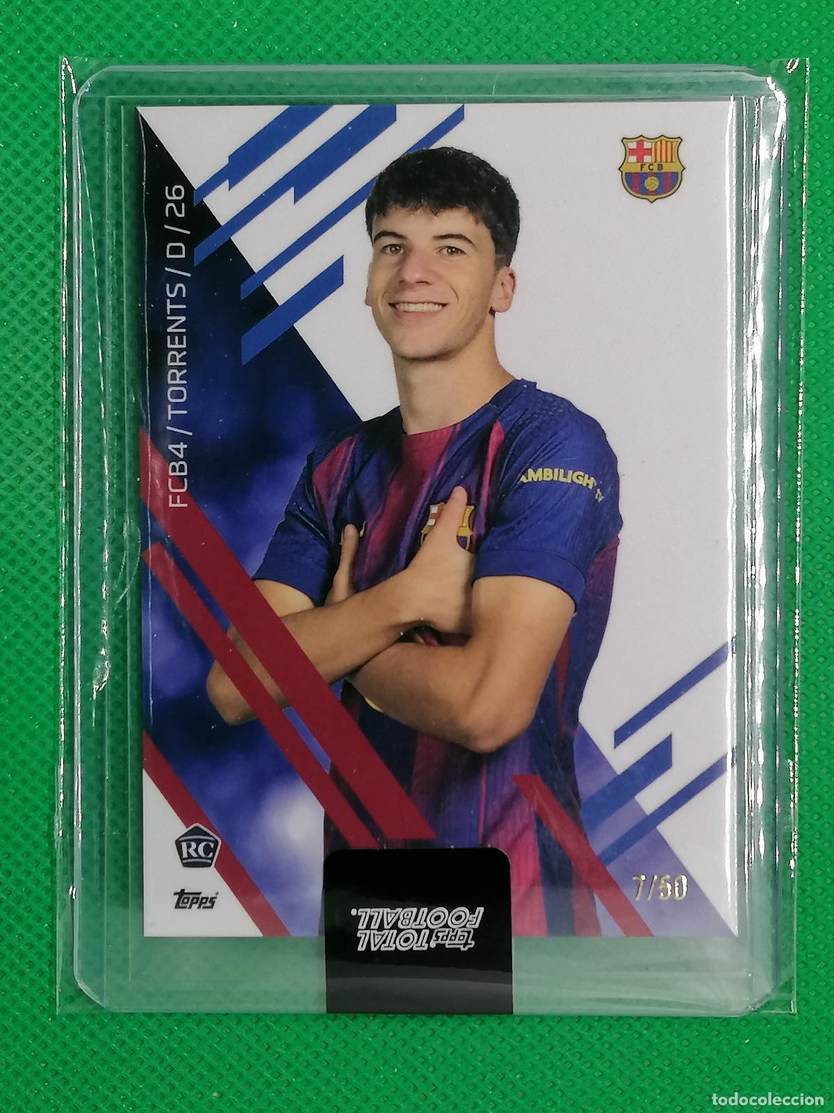 Cromos de f&uacute;tbol: JOFRE TORRENTS ROOKIE CARD /50 ⚽ TTF TOPPS TOTAL FOOTBALL 25 26 2025 2026 ⚽