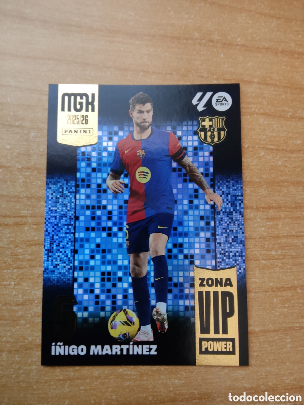 Cartes &agrave; collectionner de Football: 396 &Iacute;&Ntilde;IGO MARTINEZ ZONA VIP POWER BARCELONA MEGACRACKS 2025 2026