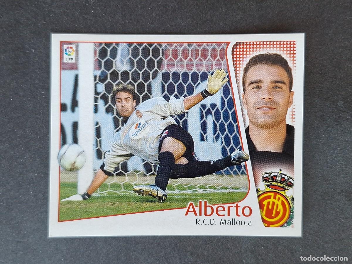 Cartes &agrave; collectionner de Football: L5 ALBERTO R. C. D. MALLORCA LIGA ESTE 2004 2005 04 05 NUNCA PEGADO SIN PEGAR