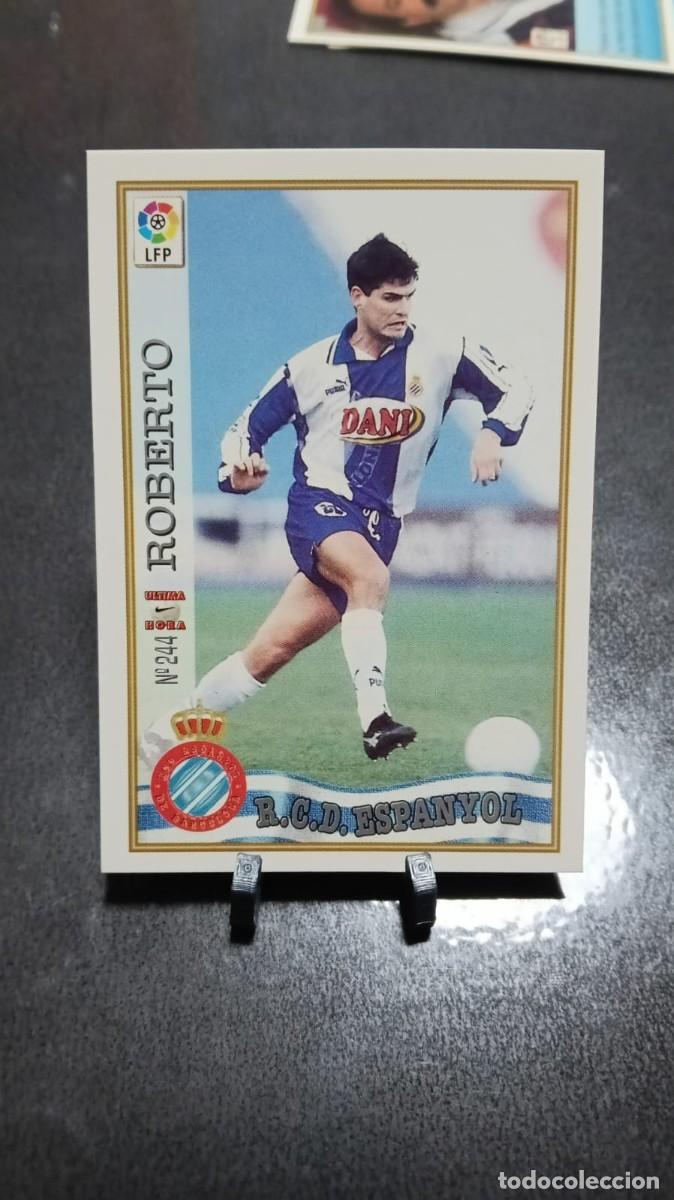 Cartes &agrave; collectionner de Football: Mundicromo 97 98 1997 1998 Espa&ntilde;ol Espanyol 244 Roberto Ultima Hora