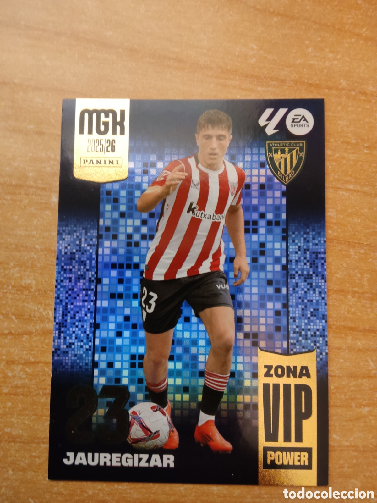 Cartes &agrave; collectionner de Football: 397 JAUREGIZAR ZONA VIP POWER ATHLETIC CLUB MEGACRACKS 2025 2026