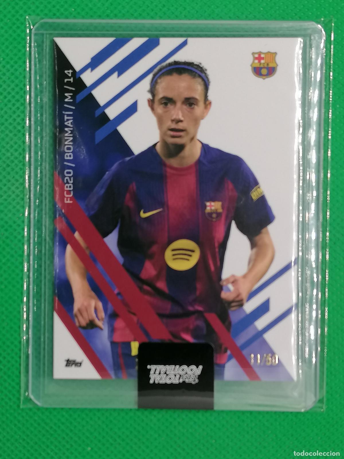 Cromos de f&uacute;tbol: AITANA BONMATI CARD /50 ⚽ TTF TOPPS TOTAL FOOTBALL 25 26 2025 2026 ⚽