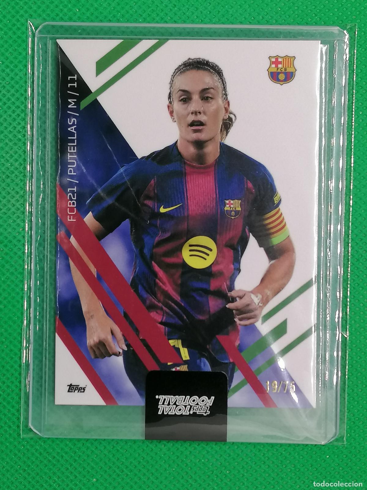Cromos de f&uacute;tbol: ALEXIA PUTELLAS CARD /75 ⚽ TTF TOPPS TOTAL FOOTBALL 25 26 2025 2026 ⚽