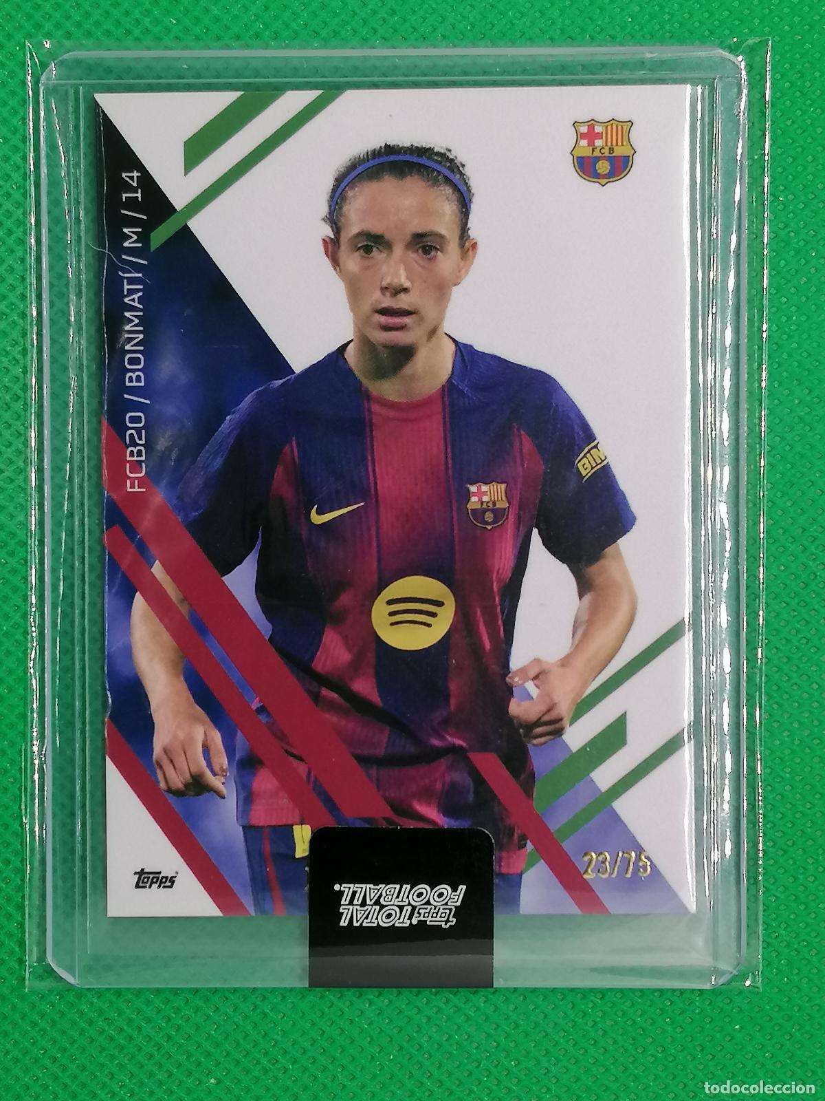 Cromos de f&uacute;tbol: AITANA BONMATI CARD /75 ⚽ TTF TOPPS TOTAL FOOTBALL 25 26 2025 2026 ⚽
