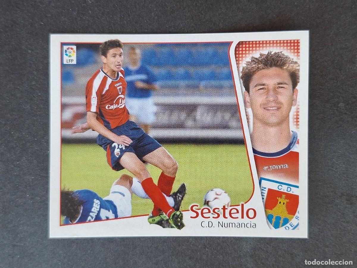 Cromos de f&uacute;tbol: L5 SESTELO C. D. NUMANCIA LIGA ESTE 2004 2005 04 05 NUNCA PEGADO SIN PEGAR