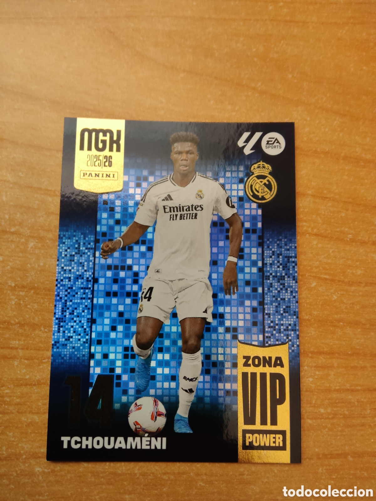 Cromos de f&uacute;tbol: 405 TCHOUAMENI ZONA VIP POWER REAL MADRID MEGACRACKS 2025 2026