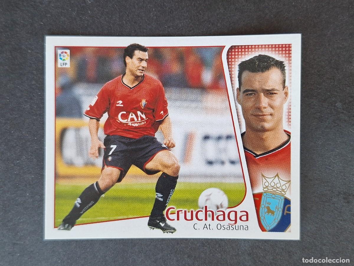 Cromos de f&uacute;tbol: L5 CRUCHAGA C. A. OSASUNA LIGA ESTE 2004 2005 04 05 NUNCA PEGADO SIN PEGAR