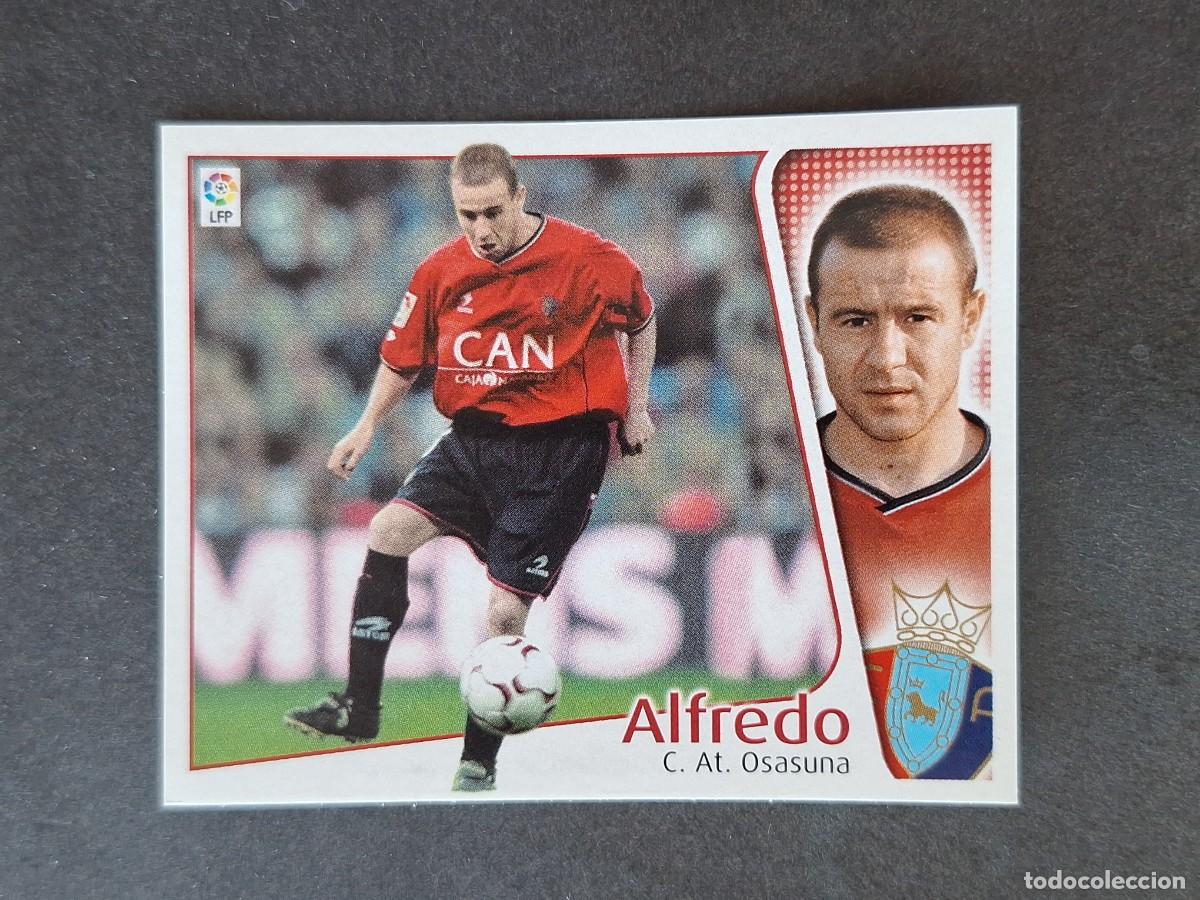 Cromos de f&uacute;tbol: L5 ALFREDO C. A. OSASUNA LIGA ESTE 2004 2005 04 05 NUNCA PEGADO SIN PEGAR