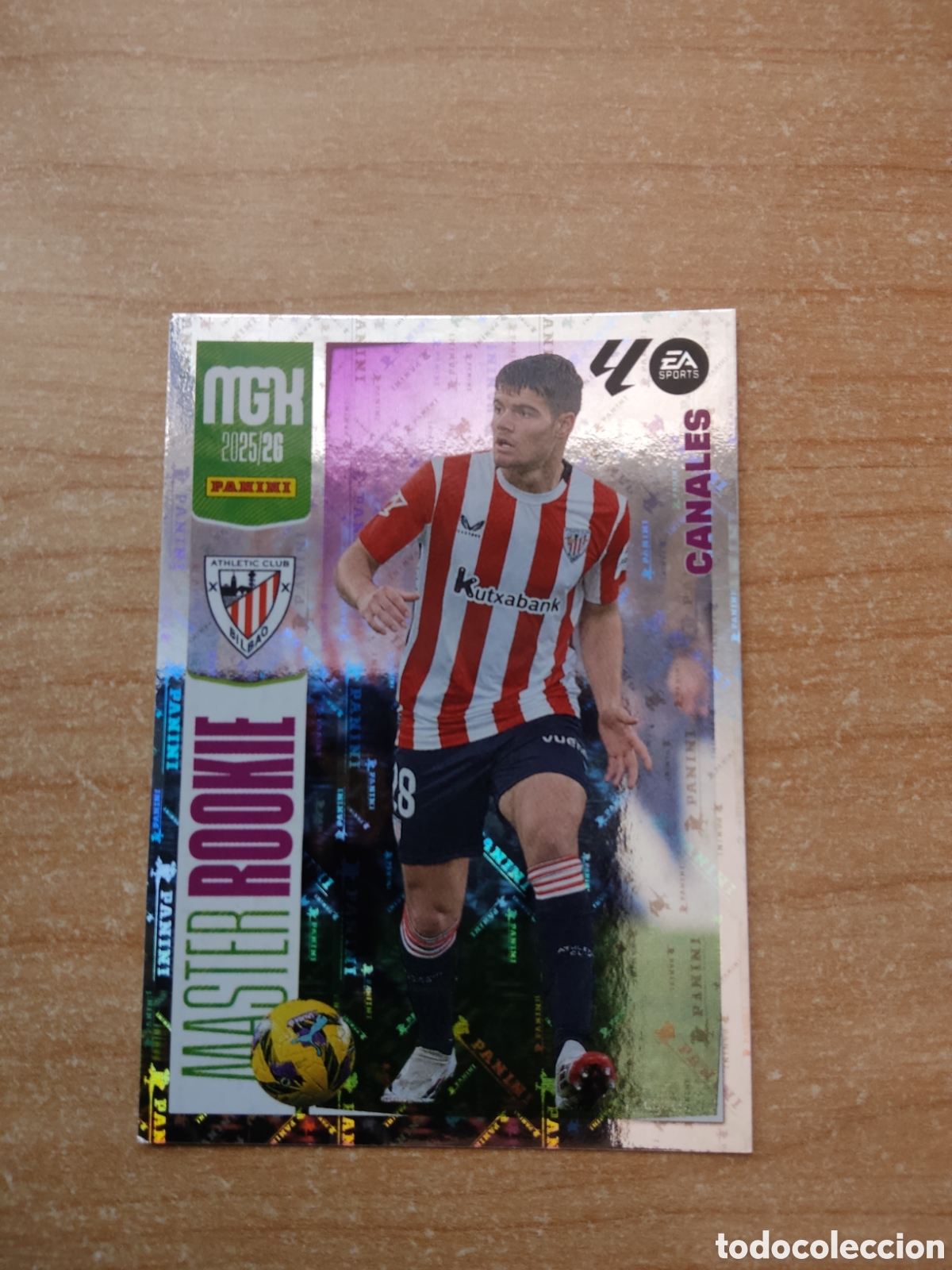 Cromos de f&uacute;tbol: 406 CANALES MASTER ROOKIE ATHLETIC CLUB MEGACRACKS 2025 2026