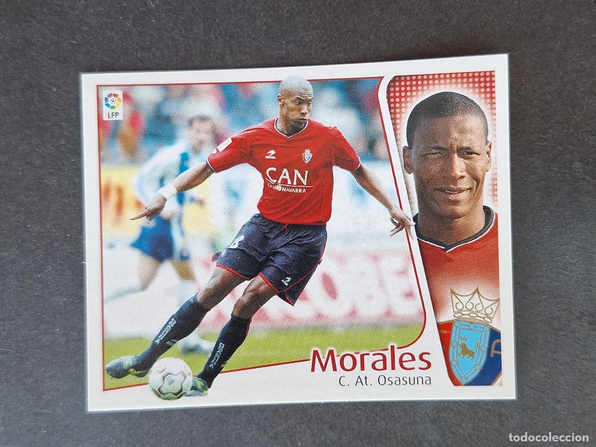 Fu&szlig;ball-Sticker: L5 MORALES C. A. OSASUNA LIGA ESTE 2004 2005 04 05 NUNCA PEGADO SIN PEGAR