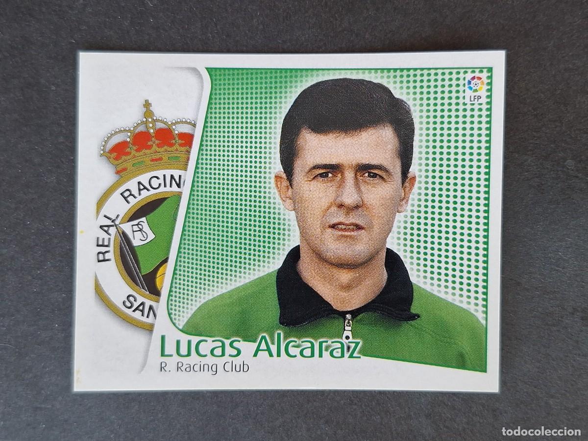 Cromos de Futebol: L5 LUCAS ALCARAZ ENTRENADOR RACING DE SANTANDER LIGA ESTE 2004 2005 04 05 NUNCA PEGADO SIN PEGAR