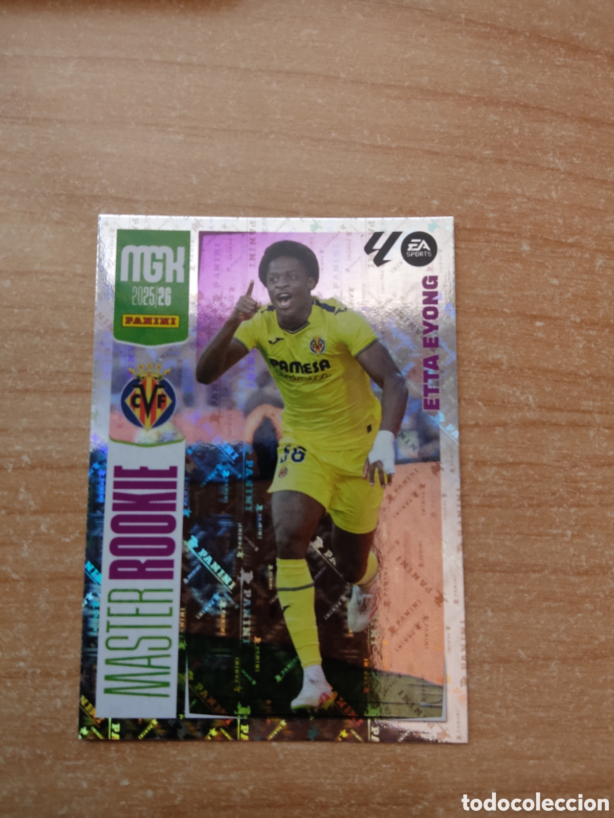 Cromos de Futebol: 410 ETTA EYONG MASTER ROOKIE VILLARREAL MEGACRACKS 2025 2026